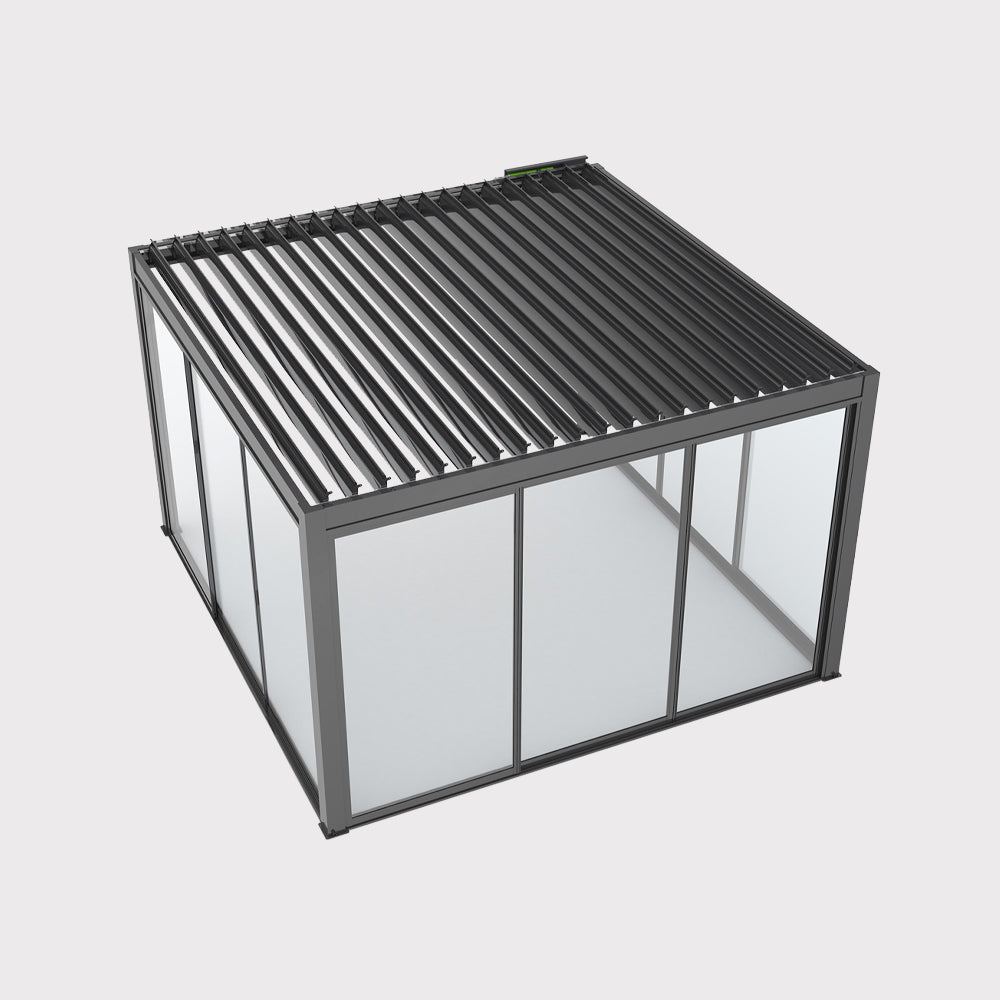 Pergola ogrodowa Luxe 4x4 m antracyt