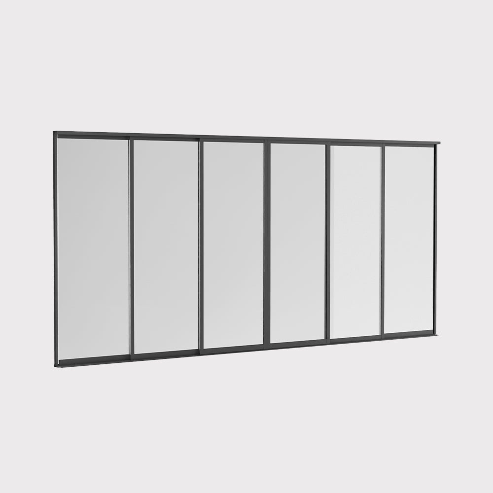 Drzwi szklane z ramami Elite 570x258 cm