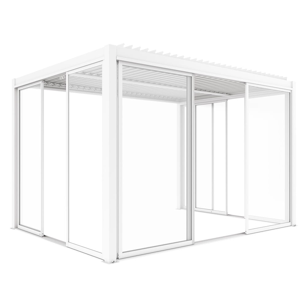 Drzwi przesuwne Luxe 370×218 cm białe