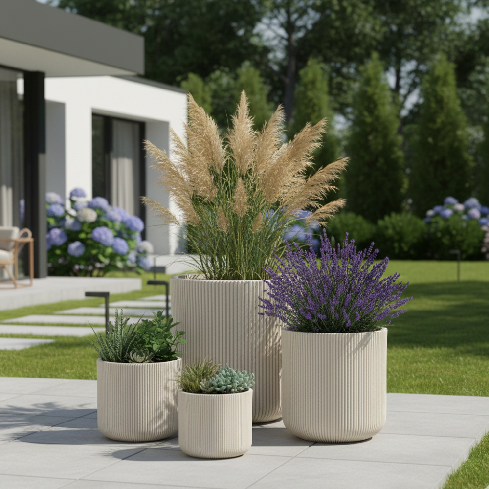 Zestaw 4 donic zewnętrznych Alba