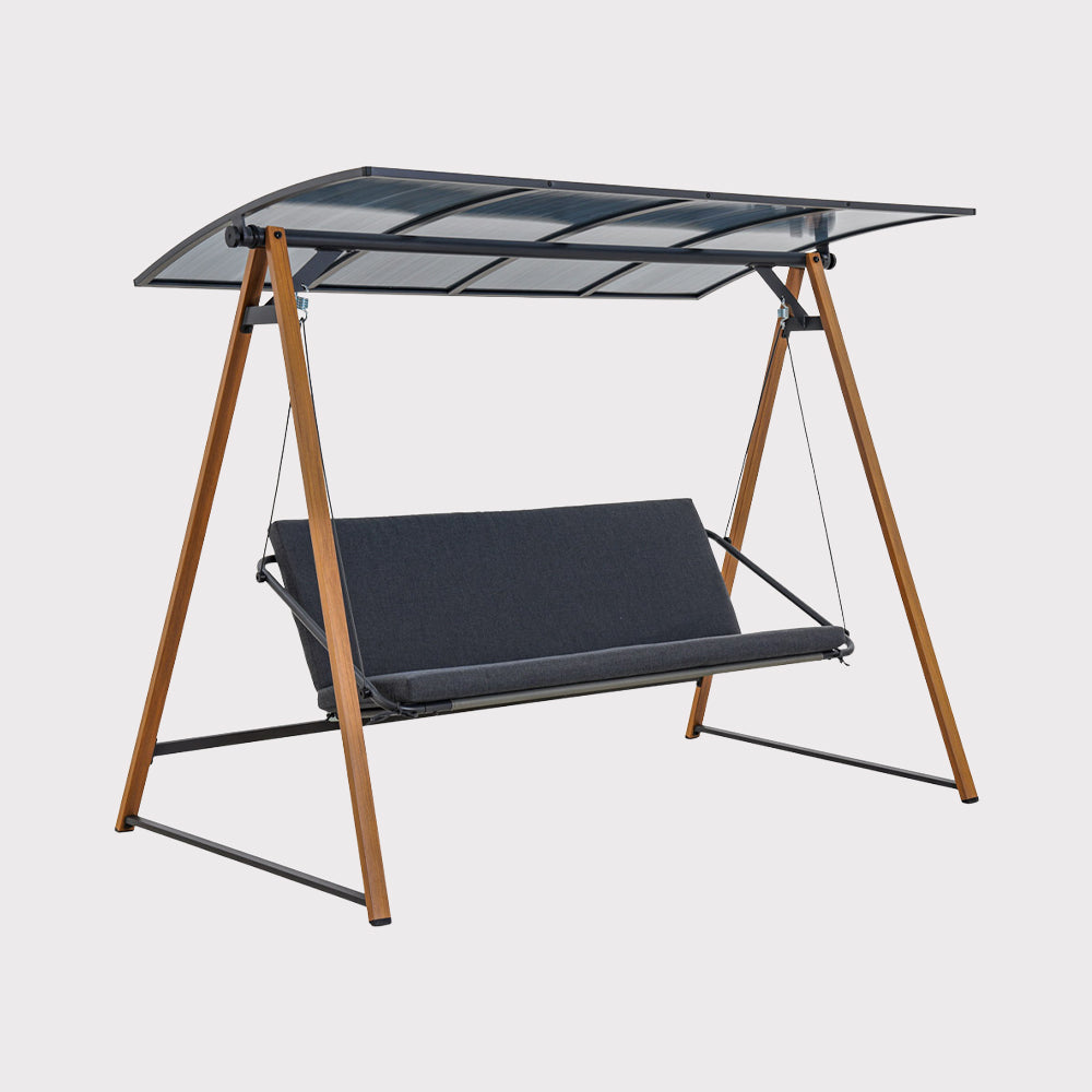 Huśtawka ogrodowa Duisburg z zadaszeniem