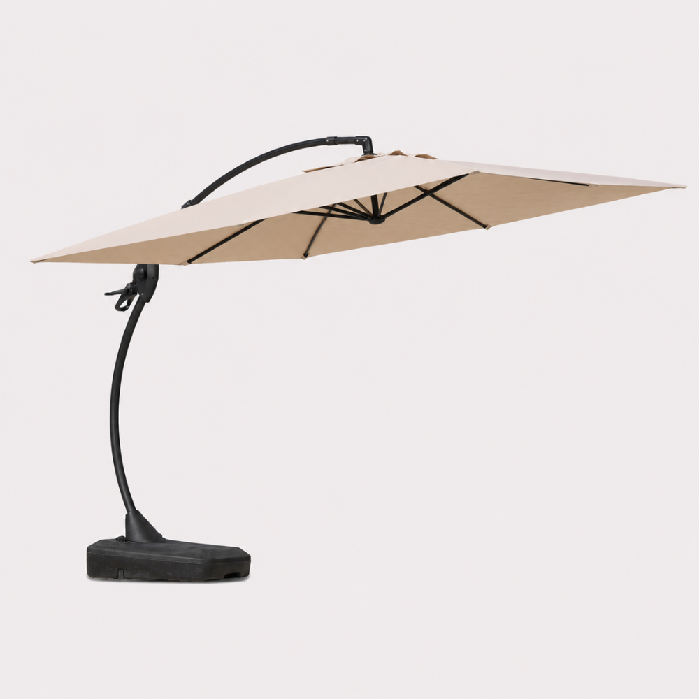 Solano garden umbrella in beige