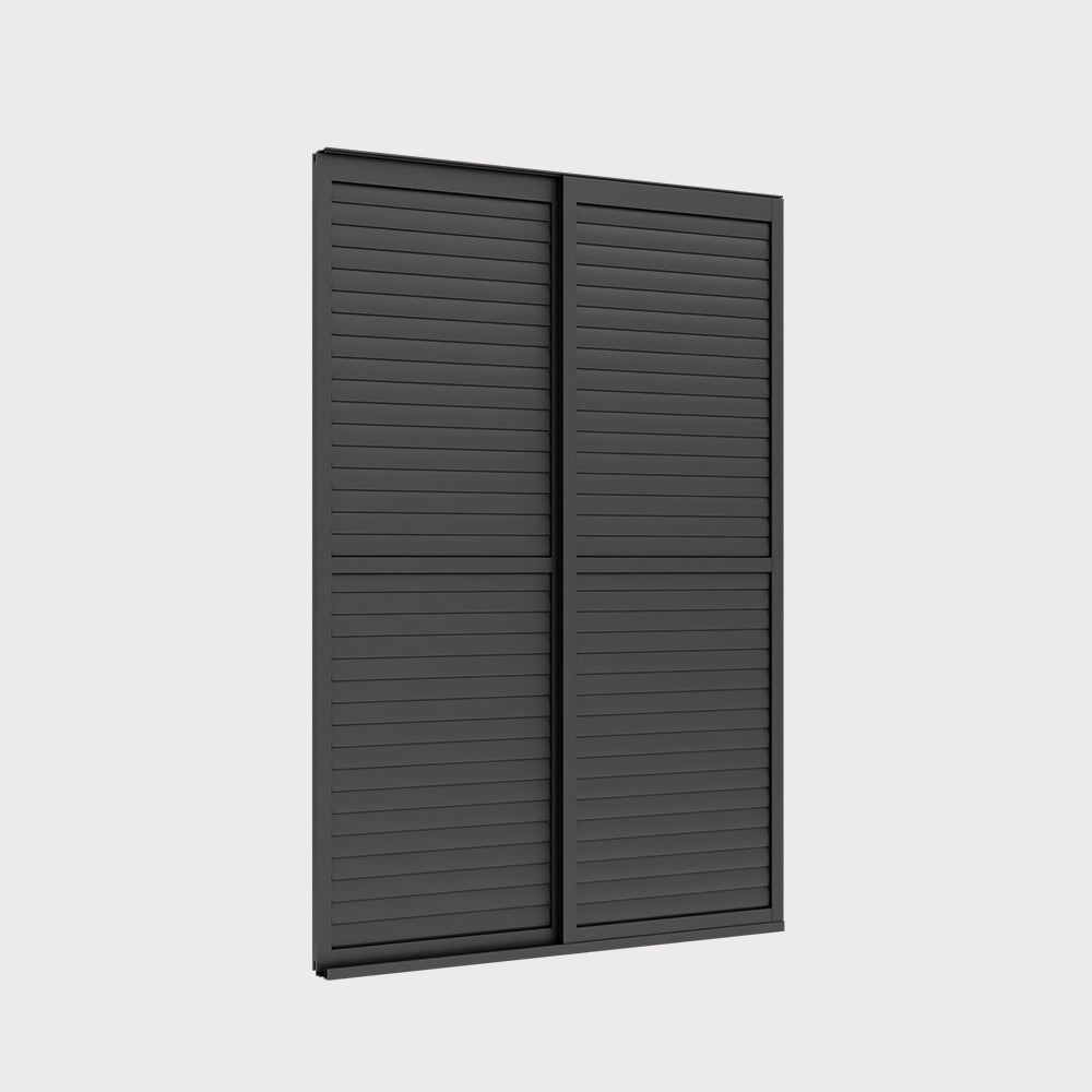 Elite sliding louvered wall 170×258 cm