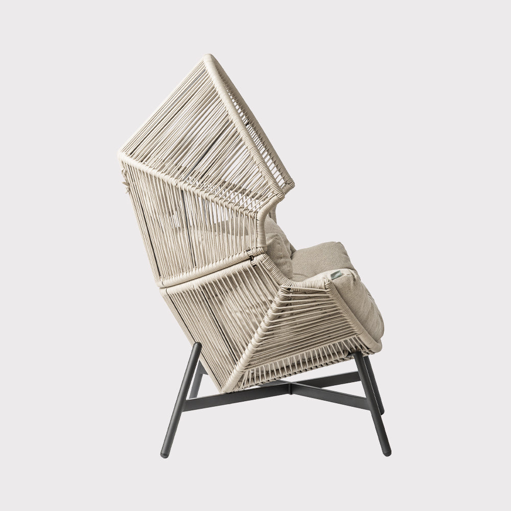 Fotel ogrodowy HOLA beżowy